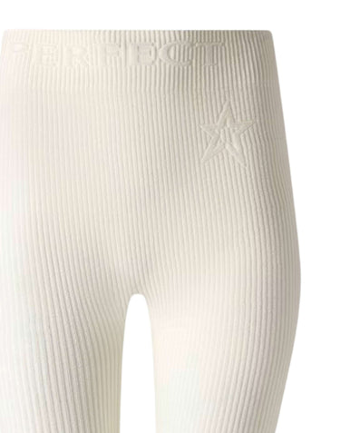 PERFECT MOMENT Leggins "Chalet Base Layer" WHITE Donna 