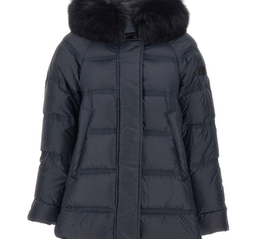 PEUTEREY Piumino "Takan MQN" BLUE Donna 