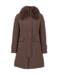 PEUTEREY Parka "Rakid SRTR GRS Fur" BROWN Donna 