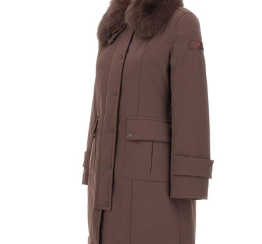 PEUTEREY Parka "Rakid SRTR GRS Fur" BROWN Donna 