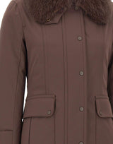 PEUTEREY Parka "Rakid SRTR GRS Fur" BROWN Donna 