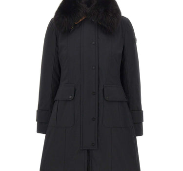 PEUTEREY Parka "Rakid SRTR GRS Fur" BLACK Donna 
