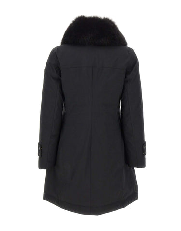 PEUTEREY Parka "Rakid SRTR GRS Fur" BLACK Donna 
