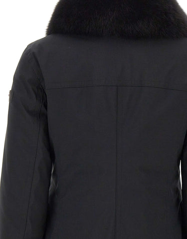 PEUTEREY Parka "Rakid SRTR GRS Fur" BLACK Donna 