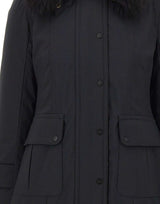 PEUTEREY Parka "Rakid SRTR GRS Fur" BLACK Donna 
