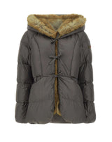 PEUTEREY Piumino "Vertis MQN Ecofur" GREEN Donna 