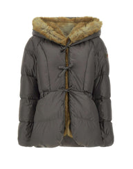 PEUTEREY Piumino "Vertis MQN Ecofur" GREEN Donna 