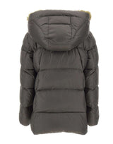 PEUTEREY Piumino "Vertis MQN Ecofur" GREEN Donna 