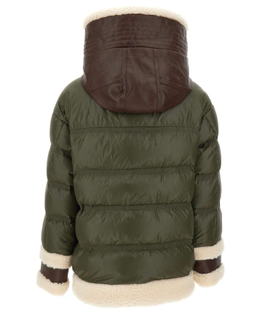 PEUTEREY Piumino "Kunto" GREEN Donna 