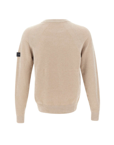 PEUTEREY Maglia "Sironi 01" BEIGE Uomo 