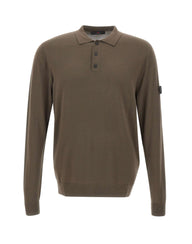 PEUTEREY Polo "Melos" BROWN Uomo 