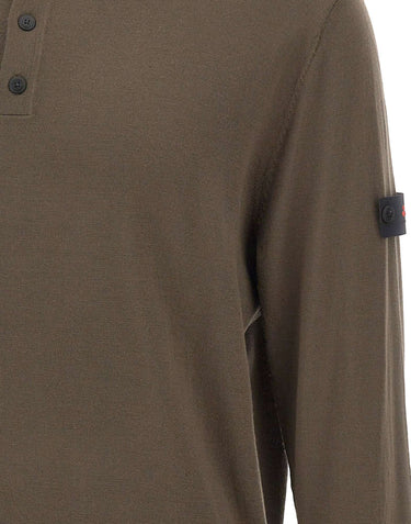 PEUTEREY Polo "Melos" BROWN Uomo 
