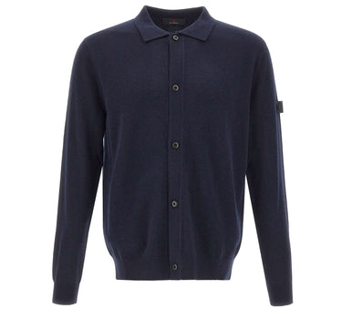 PEUTEREY Cardigan "Candies" BLUE Uomo 