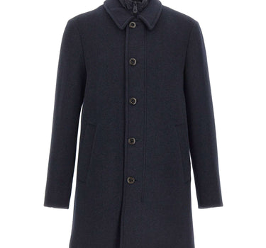 PEUTEREY Cappotto "Fionnghal" BLUE Uomo 