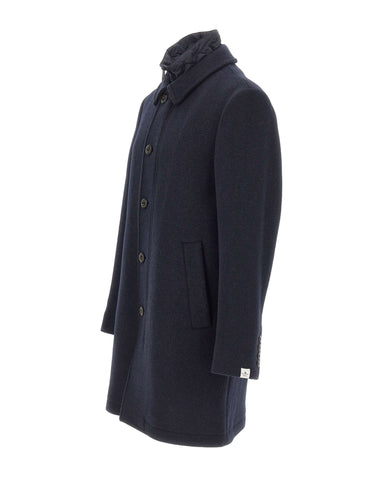 PEUTEREY Cappotto "Fionnghal" BLUE Uomo 