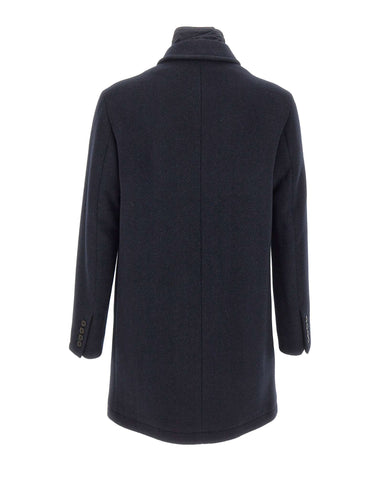 PEUTEREY Cappotto "Fionnghal" BLUE Uomo 