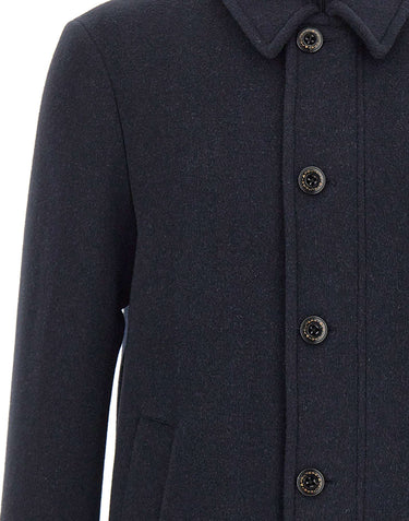 PEUTEREY Cappotto "Fionnghal" BLUE Uomo 