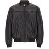 PEUTEREY Giacca in pelle "Sands Le TTP" BLACK Uomo 