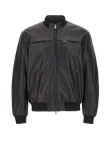 PEUTEREY Giacca in pelle "Sands Le TTP" BLACK Uomo 