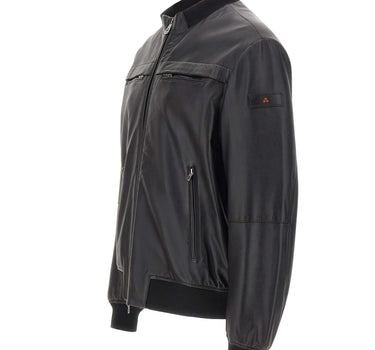 PEUTEREY Giacca in pelle "Sands Le TTP" BLACK Uomo 