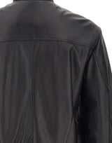 PEUTEREY Giacca in pelle "Sands Le TTP" BLACK Uomo 