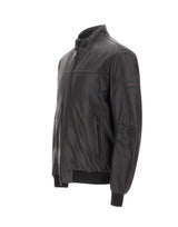 PEUTEREY Giacca in pelle "Fionia TT" BLACK Uomo 