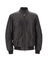 PEUTEREY Giacca in pelle "Fionia TT" BLACK Uomo 