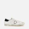 PHILIPPE MODEL PARIS Sneakers "Low Basic" WHITE Uomo 