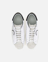 PHILIPPE MODEL PARIS Sneakers "Low Basic" WHITE Uomo 