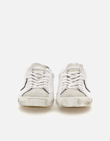 PHILIPPE MODEL PARIS Sneakers "Low Basic" WHITE Uomo 