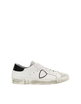 PHILIPPE MODEL PARIS Sneakers "Low Basic" WHITE Uomo 