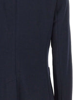 POLO RALPH LAUREN Blazer con stemma ricamato BLUE Donna 