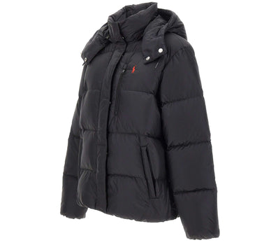POLO RALPH LAUREN Giubbotto imbottito di peso medio BLACK Donna 