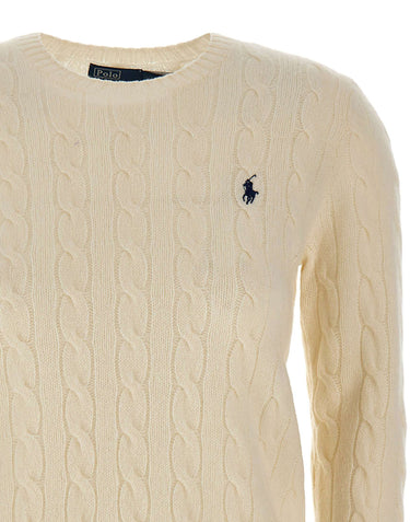 POLO RALPH LAUREN Maglia "Classics" WHITE Donna 