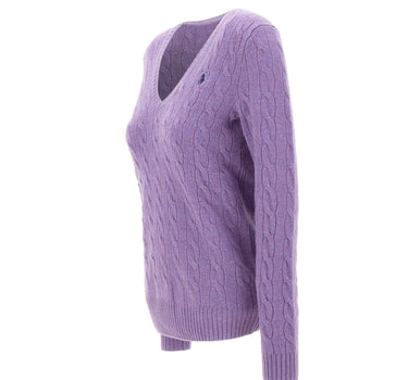 POLO RALPH LAUREN Maglia "Classics" PURPLE Donna 