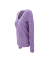 POLO RALPH LAUREN Maglia "Classics" PURPLE Donna 