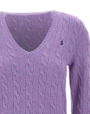 POLO RALPH LAUREN Maglia "Classics" PURPLE Donna 
