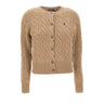 POLO RALPH LAUREN Cardigan in lana e cashmere BEIGE Donna 