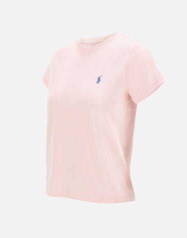 POLO RALPH LAUREN T-shirt in cotone Pink Donna 