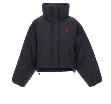 POLO RALPH LAUREN Piumino corto oversize BLACK Donna 