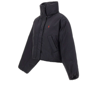 POLO RALPH LAUREN Piumino corto oversize BLACK Donna 