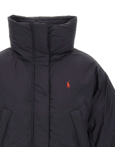 POLO RALPH LAUREN Piumino corto oversize BLACK Donna 