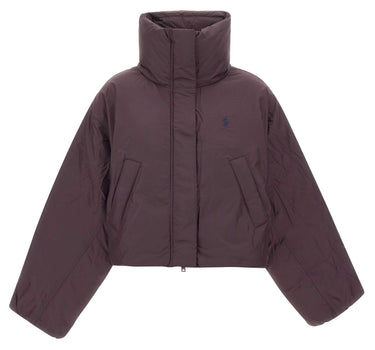 POLO RALPH LAUREN Piumino corto oversize PURPLE Donna 
