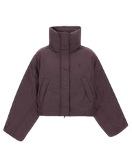 POLO RALPH LAUREN Piumino corto oversize PURPLE Donna 