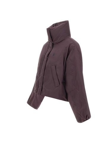 POLO RALPH LAUREN Piumino corto oversize PURPLE Donna 