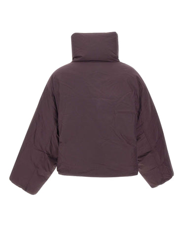POLO RALPH LAUREN Piumino corto oversize PURPLE Donna 