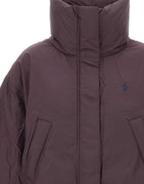 POLO RALPH LAUREN Piumino corto oversize PURPLE Donna 