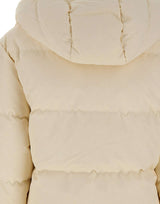 POLO RALPH LAUREN Piumino con logo WHITE Donna 