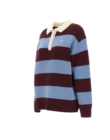 POLO RALPH LAUREN Maglione in lana con collo polo MULTICOLOR Donna 