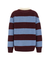 POLO RALPH LAUREN Maglione in lana con collo polo MULTICOLOR Donna 